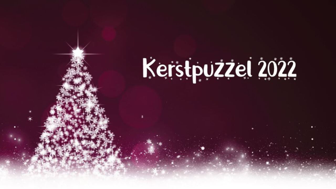 Daar is ie: de Kerstpuzzel 2022!