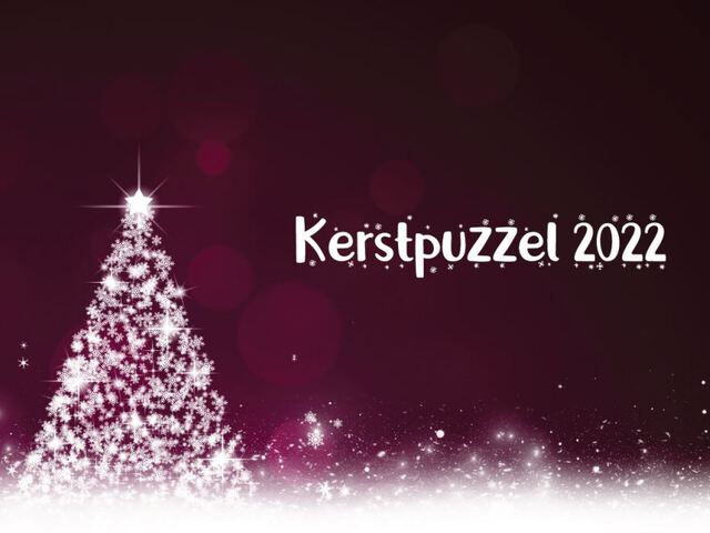 Daar is ie: de Kerstpuzzel 2022!