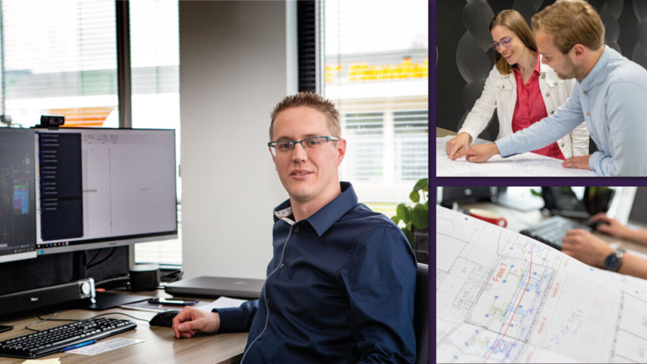 “In ons team werken we écht samen aan hele diverse projecten ”
