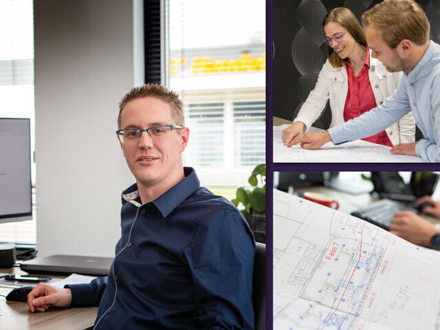 “In ons team werken we écht samen aan hele diverse projecten ”